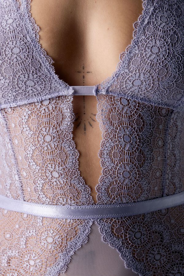 Black Limba Sikkim halterneck body pink