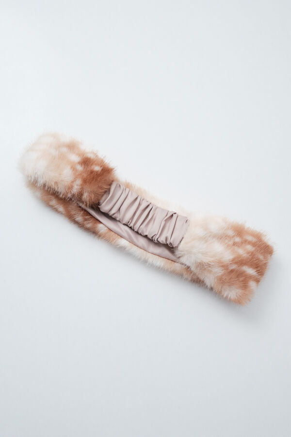 Women'secret Lined hair headband nude