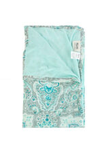 Kbas Par&eacute;o serviette en coton bleu