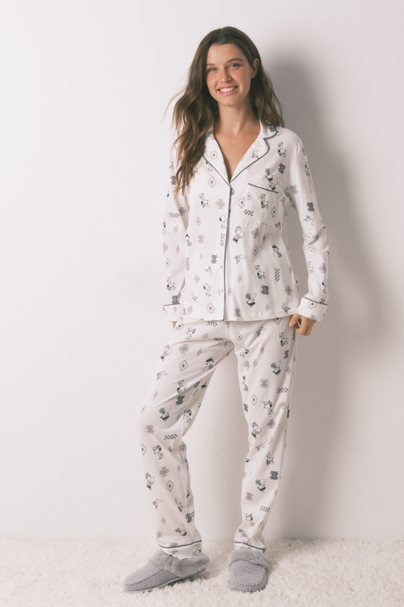 Women'secret 100% cotton Snoopy classic pyjamas
