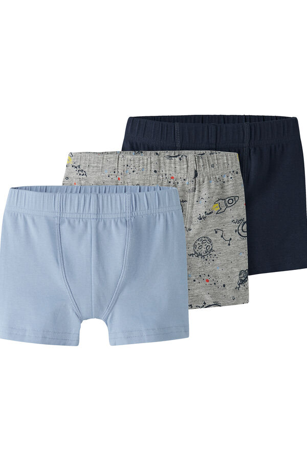 Name it Pack de calzoncillos space gris