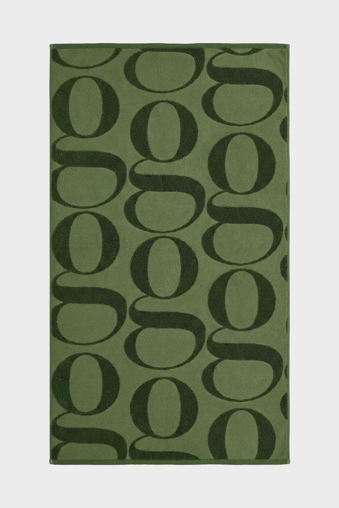 Gisela Jacquard-Handtuch mit Logo-Print