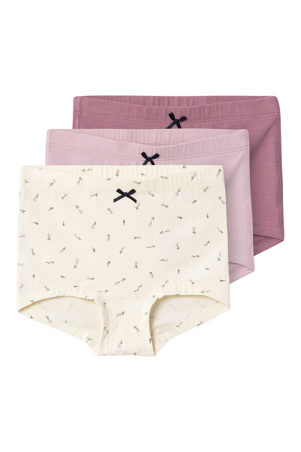 Name it Pack of 3 culottes panties brown