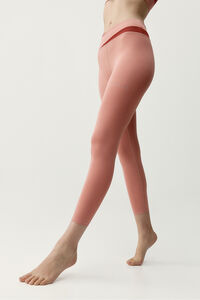 Born Living Yoga Koralle-rote Sport-Leggings KATE