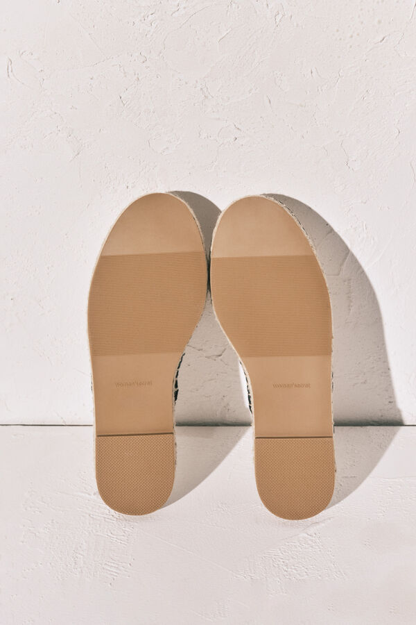 Women'secret Multicoloured flat mule sandal nude