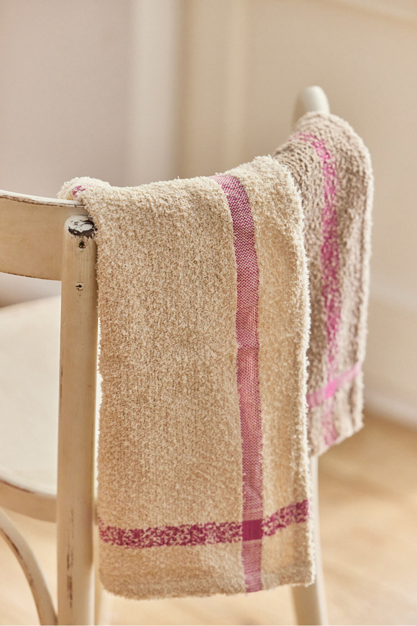 Calma House 2er-set k&uuml;chent&uuml;cher in lilat&ouml;nen vita