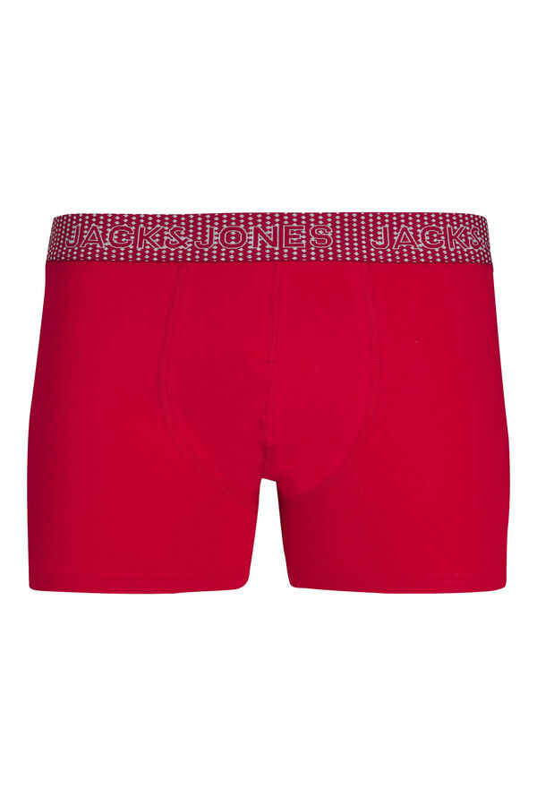 Jack & Jones Pack de 3 b&oacute;xers combinados de algod&oacute;n blue