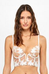 Gisela Bustier push up novia collection marfil