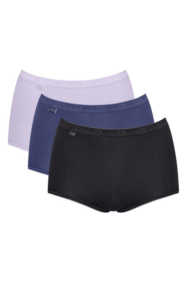 Sloggi Pack de 3 bragas maxi azul