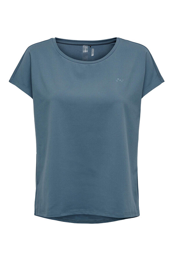 Womensecret Short-sleeved sports T-shirt blue
