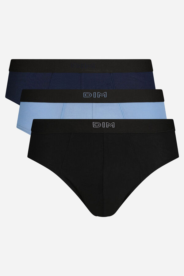 DIM Pack 3 slips v&aacute;rias cores estampado