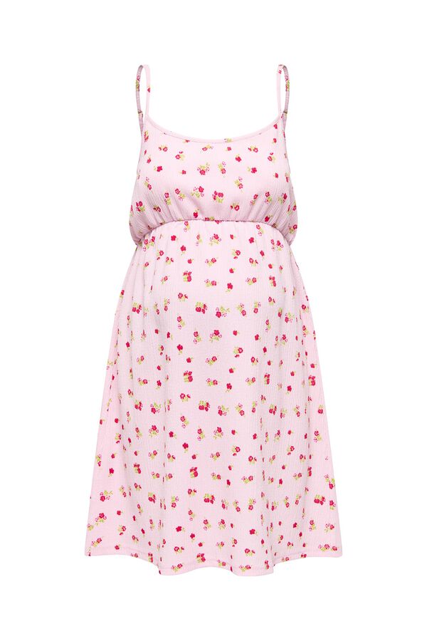 Only Maternity Vestido maternity largo rosa