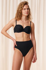 Triumph Tanga Triumph Soft Sculpt Bandeau String negro