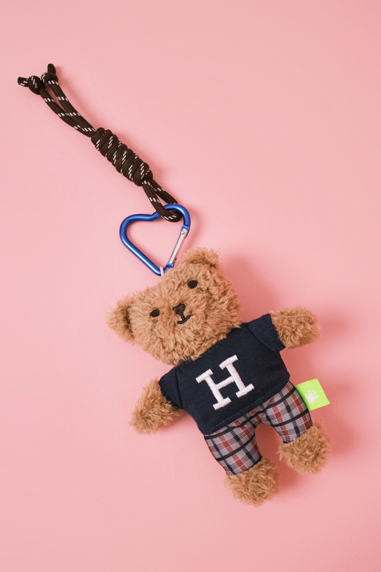 HI&BYE Charm c&oelig;ur ourson en peluche