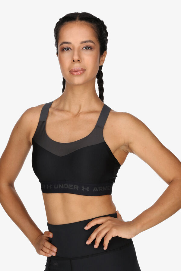 Under Armour Soutien de suporte elevado preto