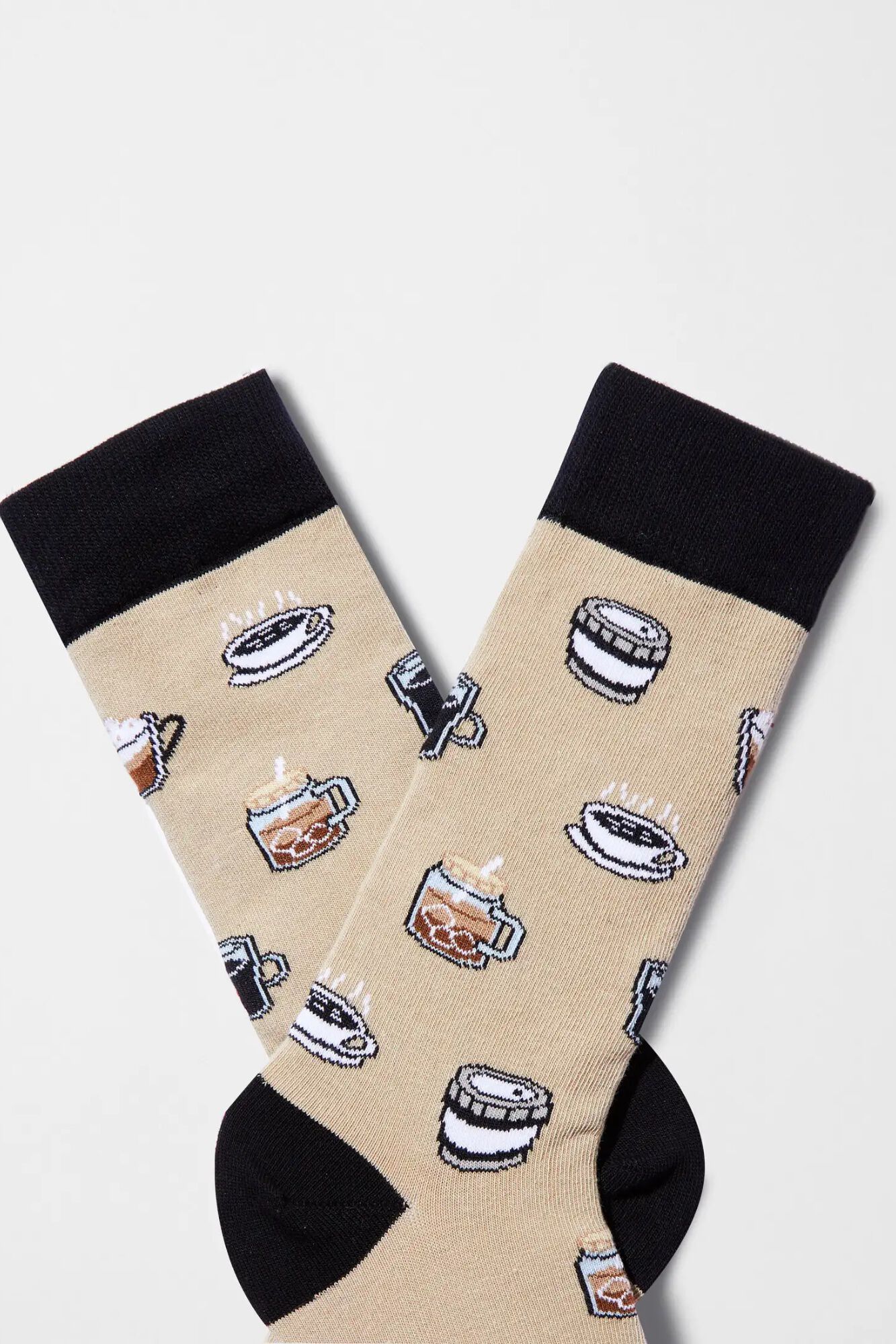 Besocks Meias altas BESOCKS de caf&eacute;