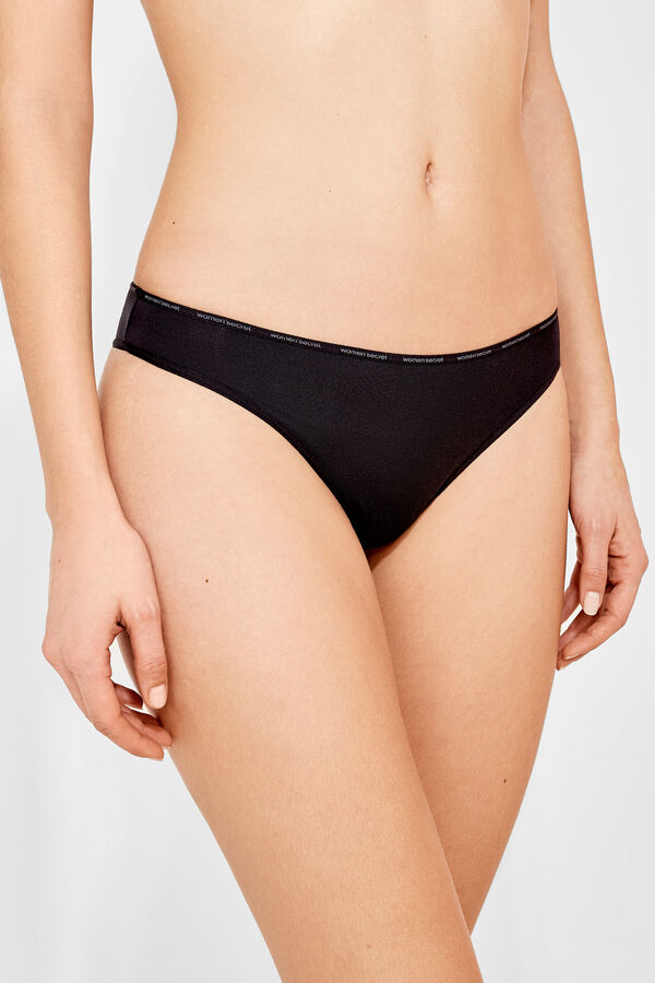 Womensecret 6 microfiber brazilian panties pack printed
