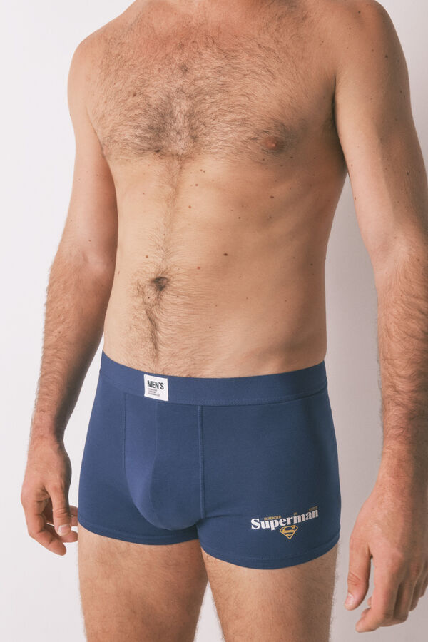 Women'secret Paket od 2 sive bokserke Supermen Siva