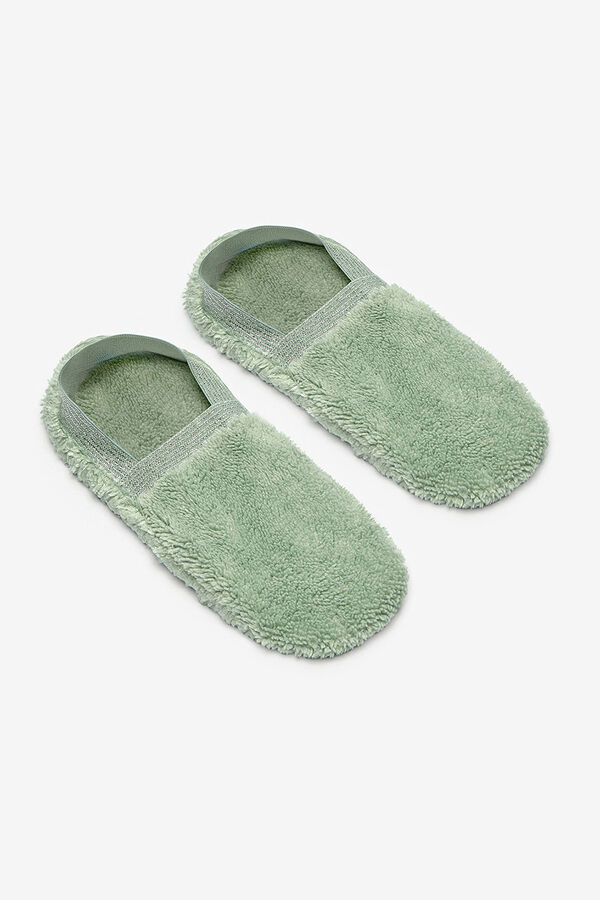 Penti Zapatillas de casa tipo calcet&iacute;n verde
