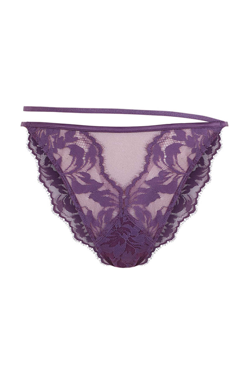 Buy Women'Secret Lilac Lace Strappy Panty 2024 Online