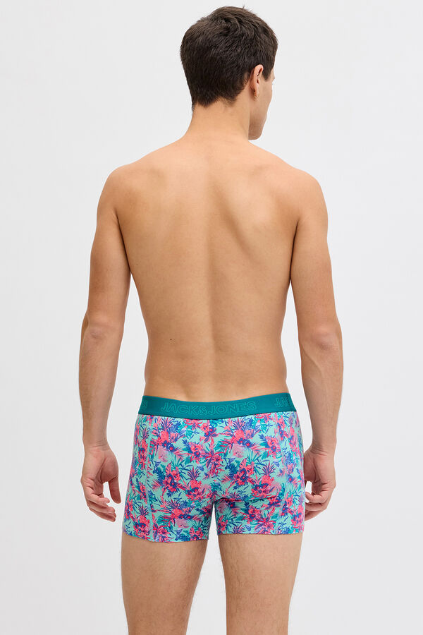 Jack & Jones 3-pack floral boxers blue