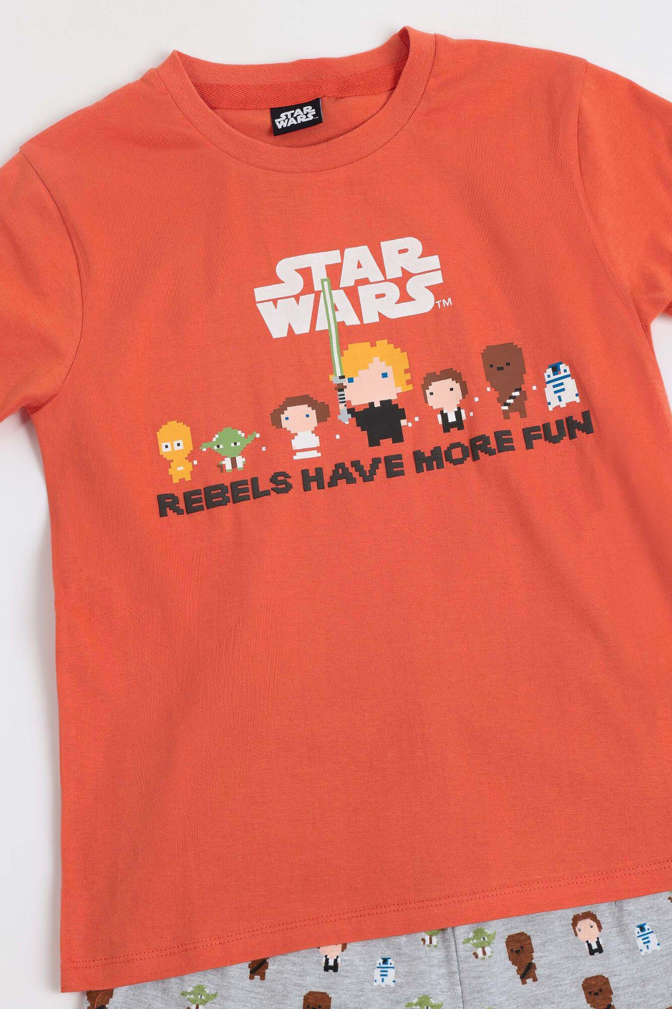 Admas Pijama curto pixel Star Wars