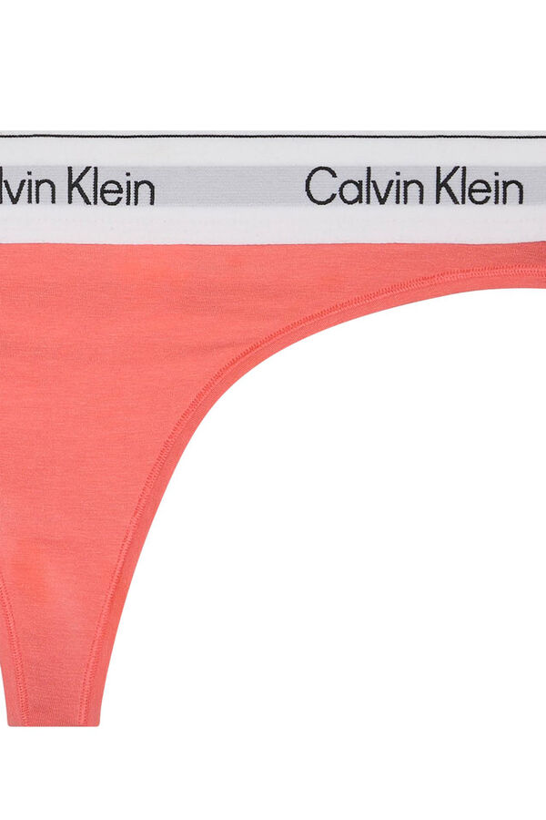 Calvin Klein Individual thong panty Koralna