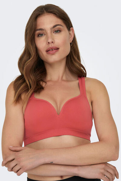 Womensecret Padded sports bra pink