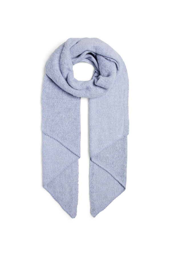 Pieces Bufanda larga asimétrica azul
