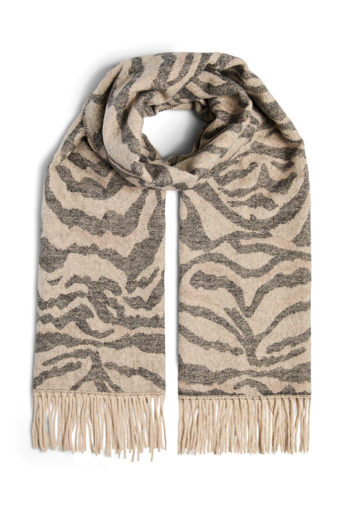 Pieces Bufanda animal print