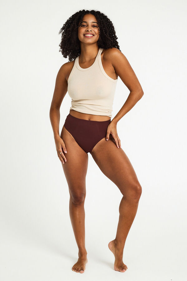 Modibodi Super absorption menstrual panties castanho