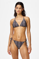 Pieces Bikini-Top Grau
