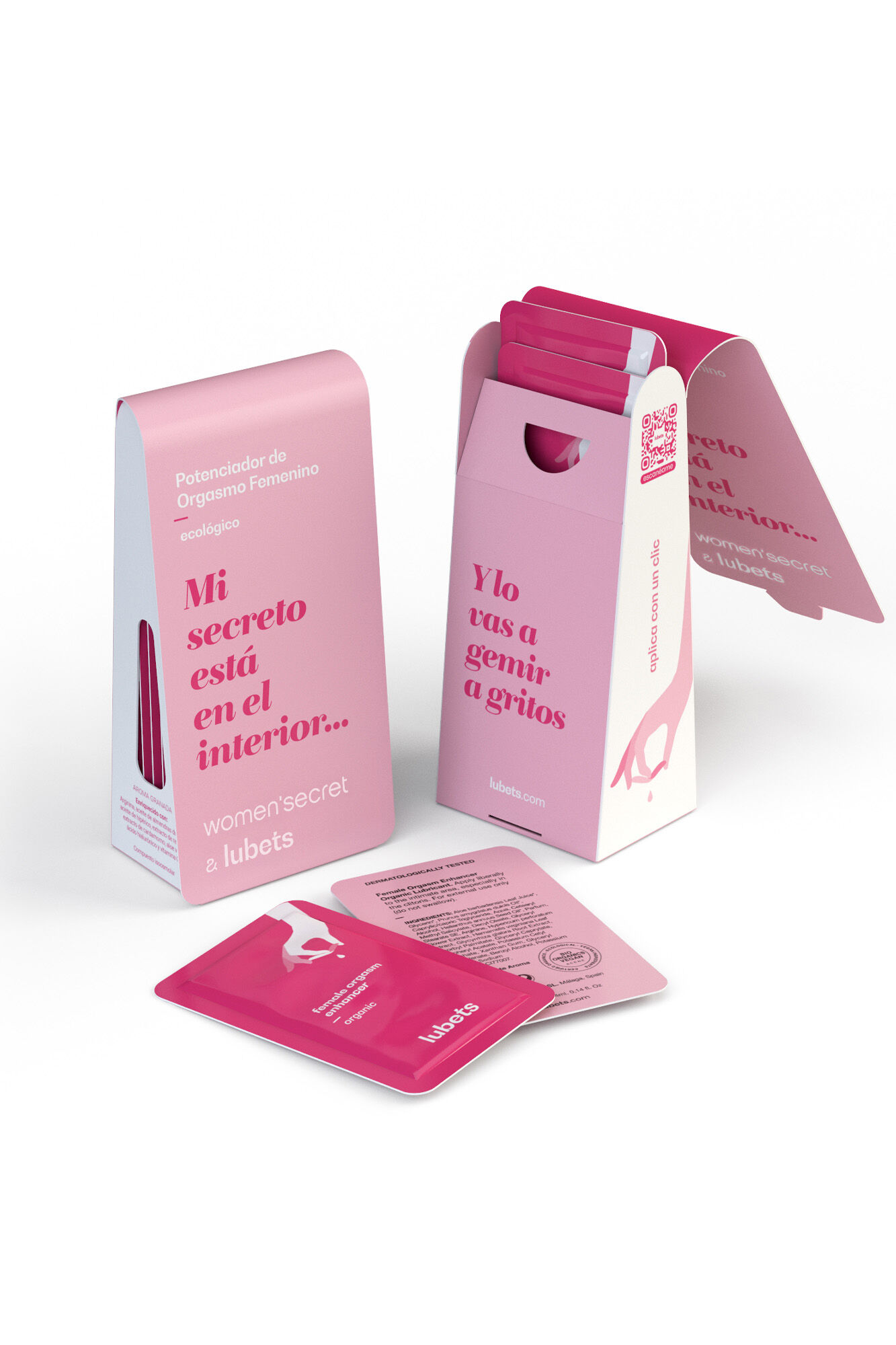 Lubets Potenciador de Orgamos Femenino de Lubets & Women&rsquo;s Secret - Lubricante base agua