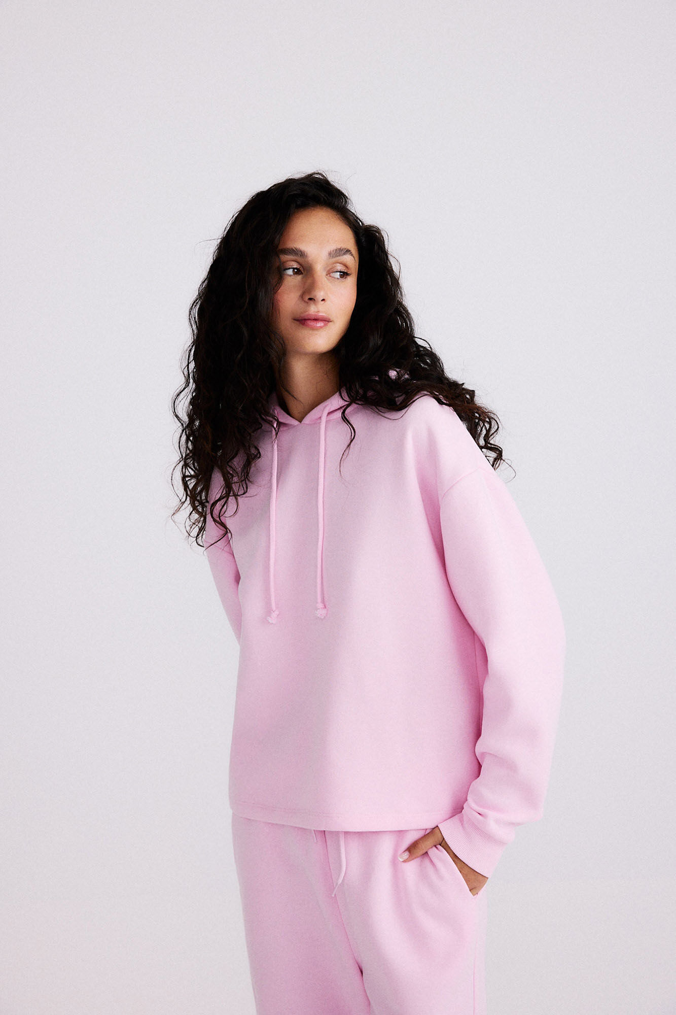Pieces Basic hooded sweatshirt