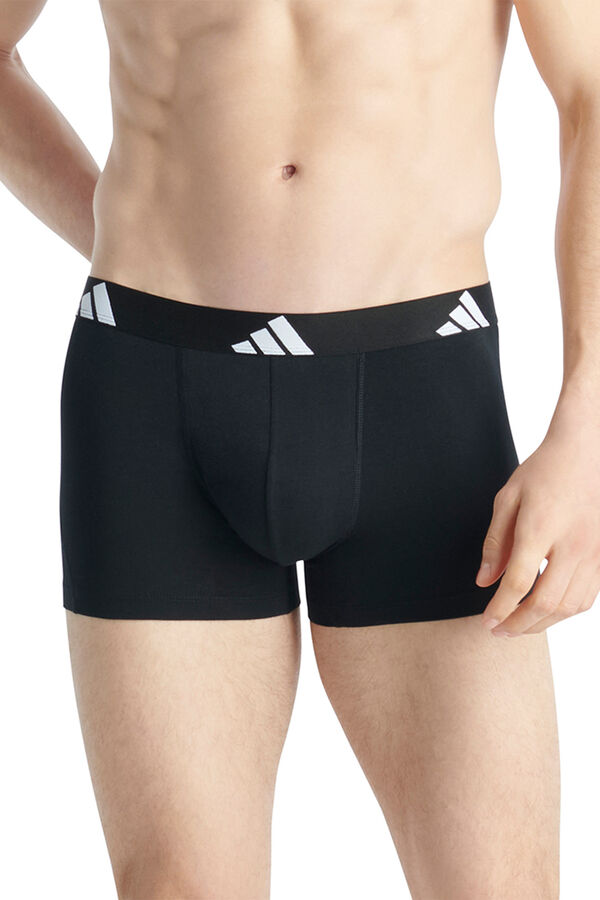 Adidas Pack of 3 Active Flex cotton boxers  printed