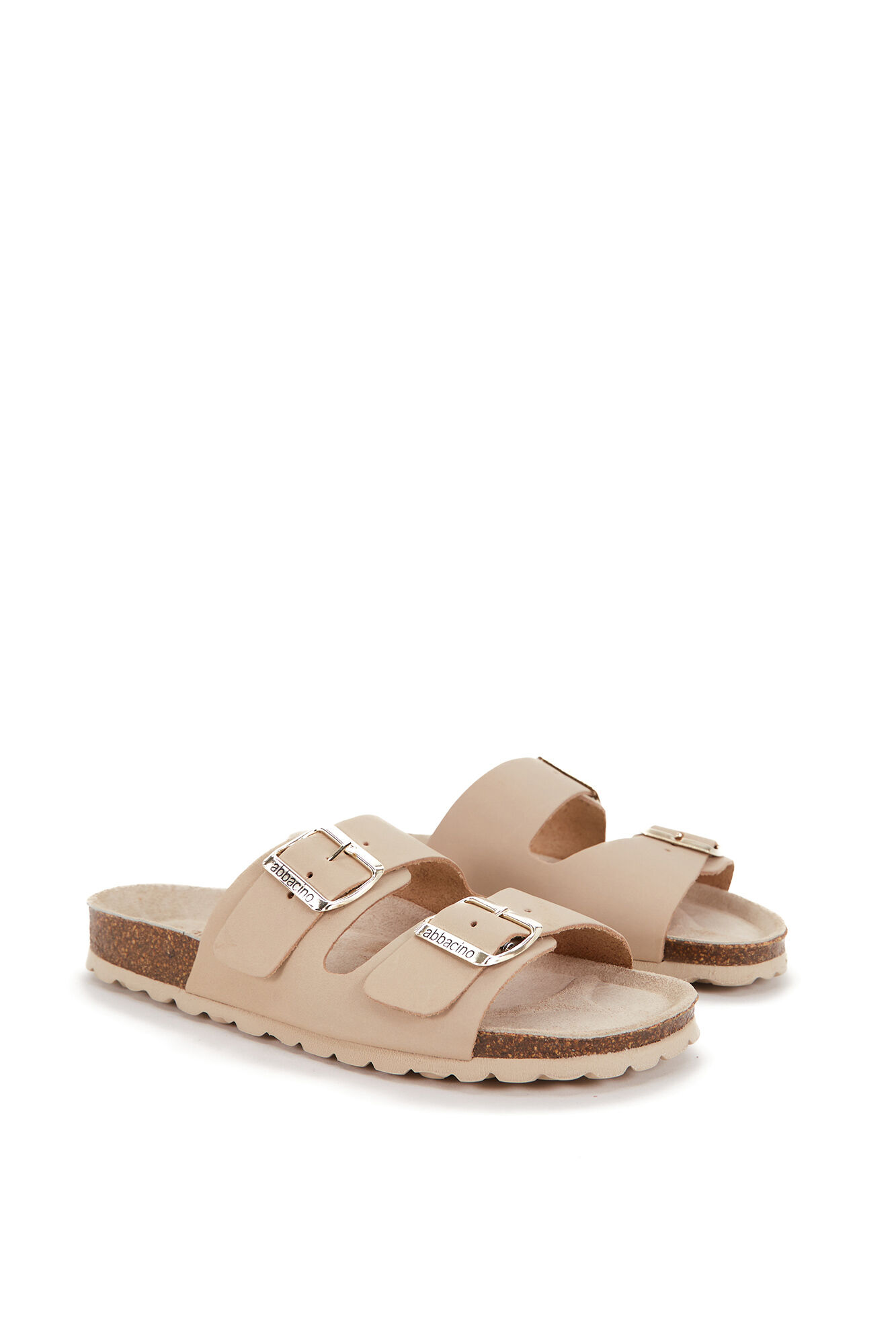 Abbacino Abbacino sand&aacute;lia mulher rasa de pele bege