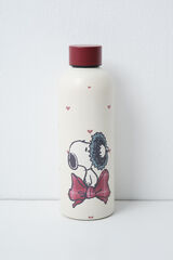 Women'secret Snoopy stainless steel bottle beige