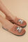 Womensecret Orange brown Snoopy slippers nude