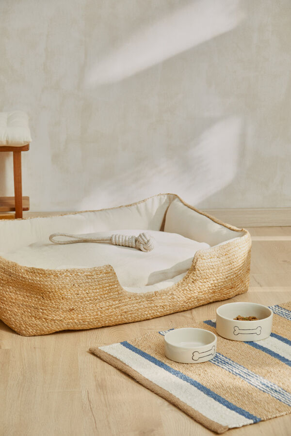 Calma House Jute pet bed Ural 70x50 nude