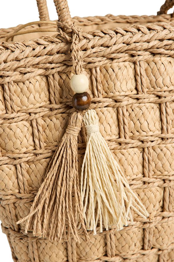 Pieces Bolso Paperstraw nude
