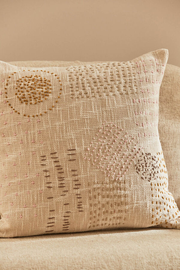 Womensecret Cova embroidered cushion cover Žuta