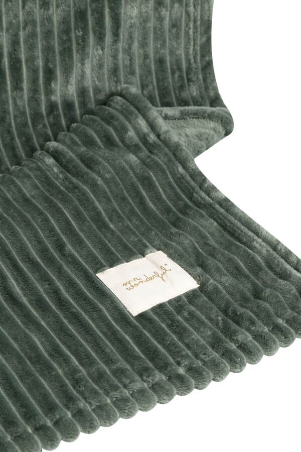 Mr. Wonderful Green Happy Siesta blanket imprim&eacute;