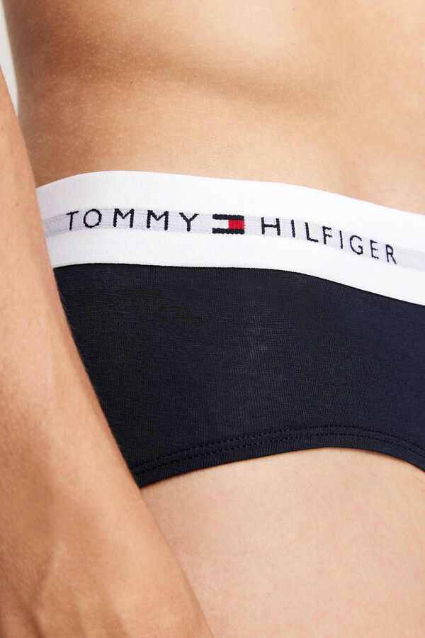 Tommy Jeans Pack de 3 slips cinturilla colores azul