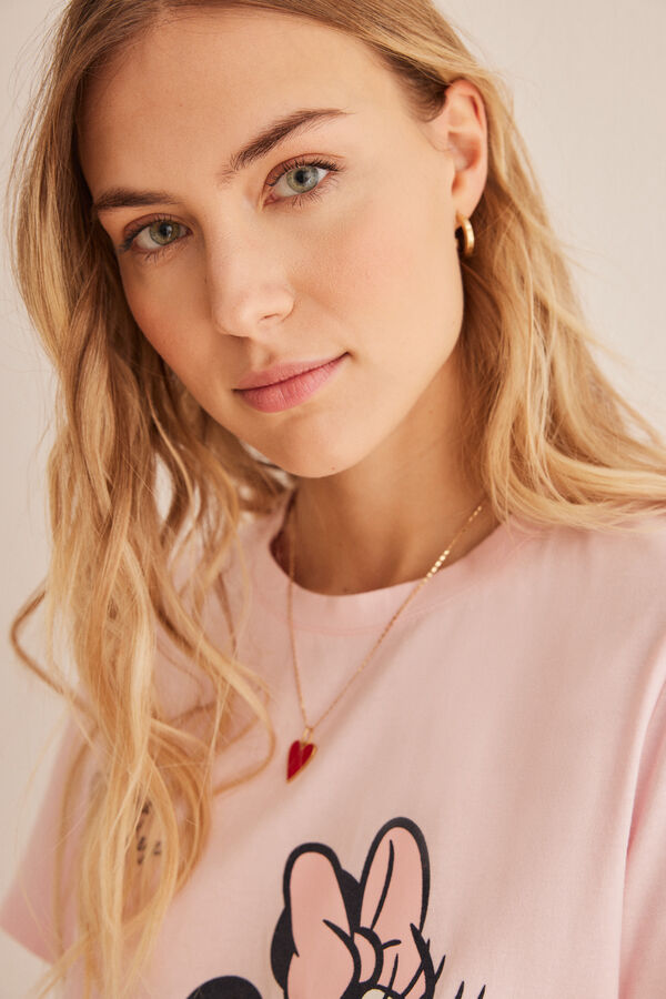 Womensecret 100% cotton Minnie nightgown pink