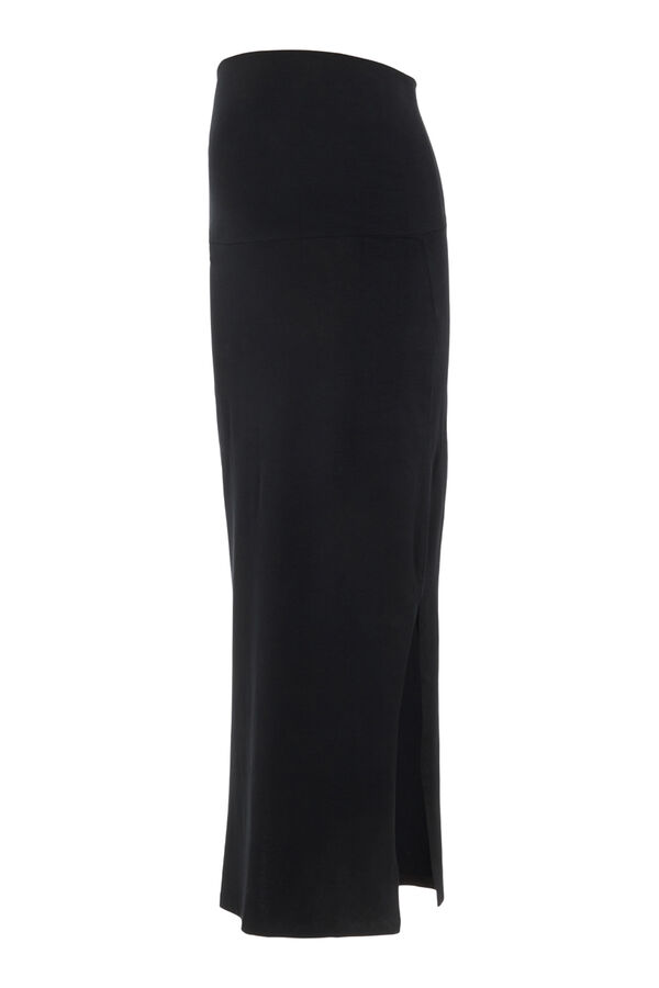 Womensecret Long maternity skirt black