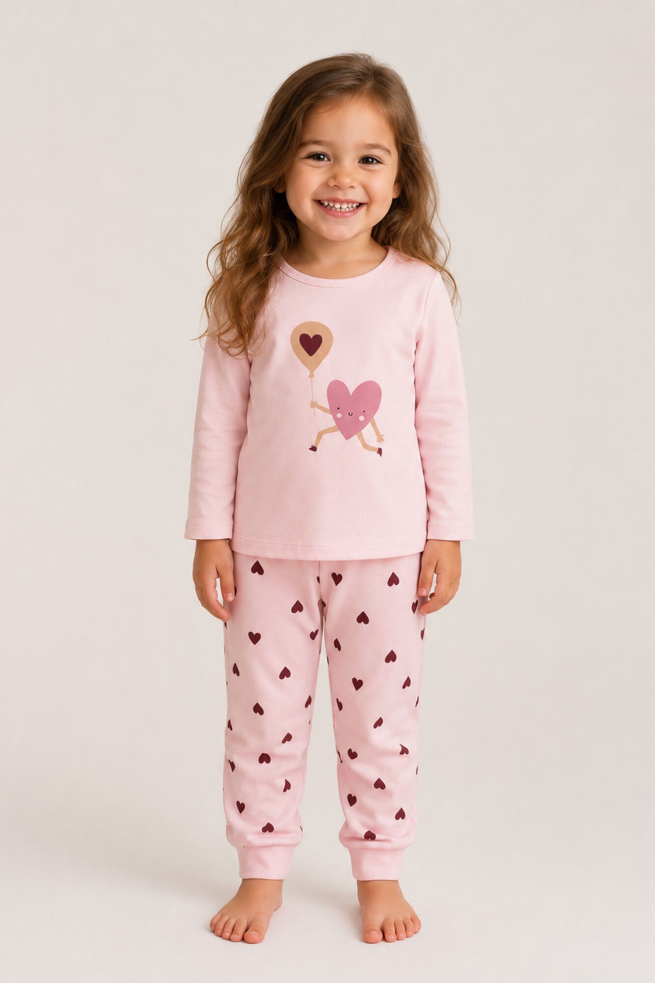 Name it Pyjama mit Herzen