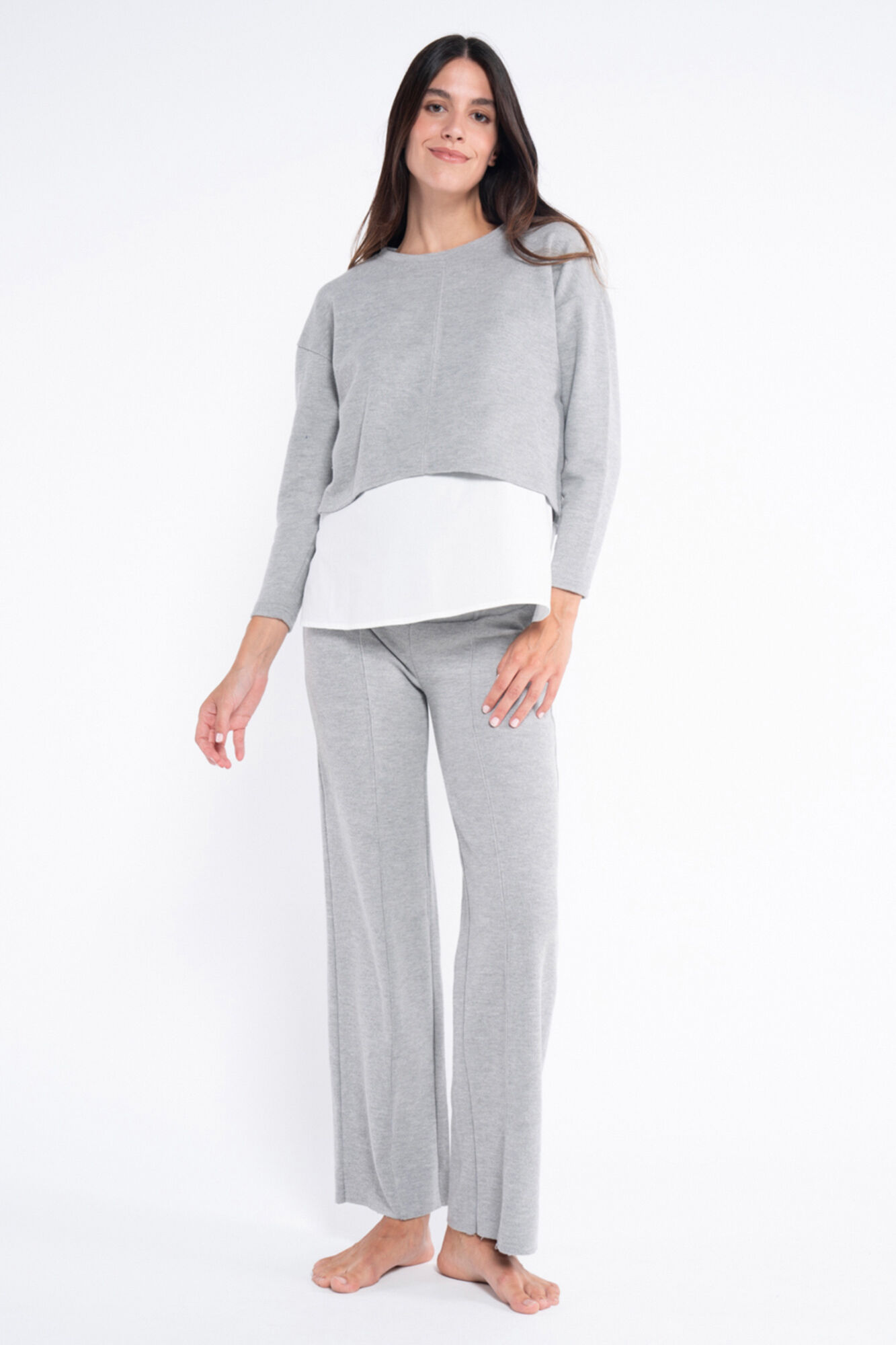 Ohma! Umstandsmode Hose mit Strick-