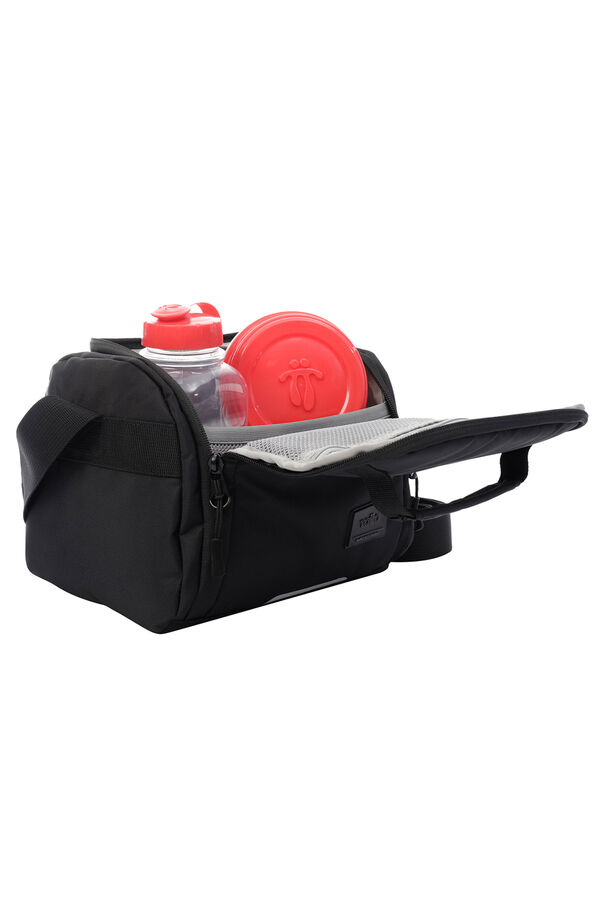 Totto Graphite lunch bag black