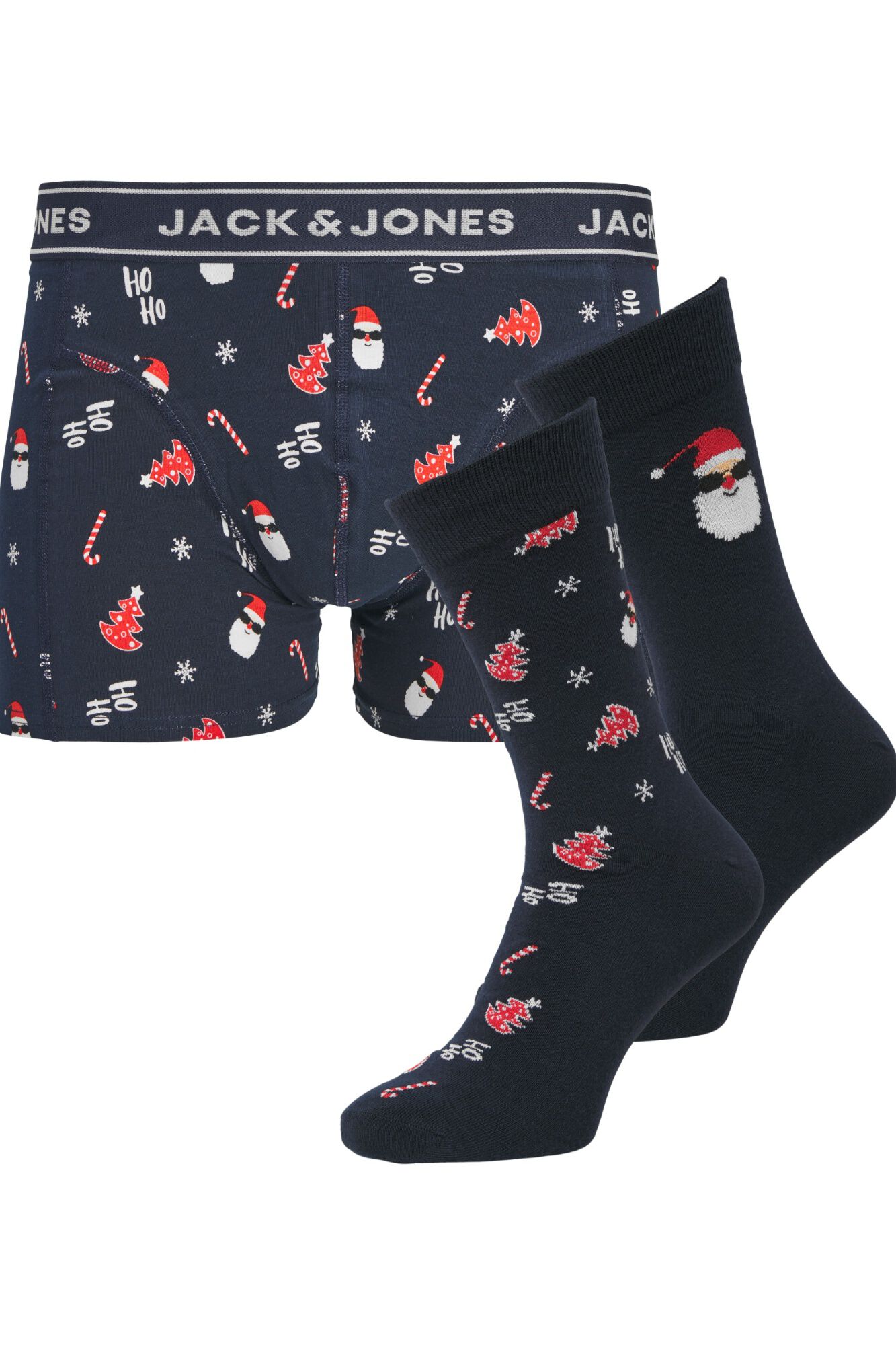 Jack & Jones Conjunto de roupa interior em algod&atilde;o Natal