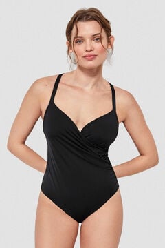 Womensecret Control swimsuit noir